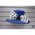 Women's Big Brim Satin Ribbon Formal Church Hats